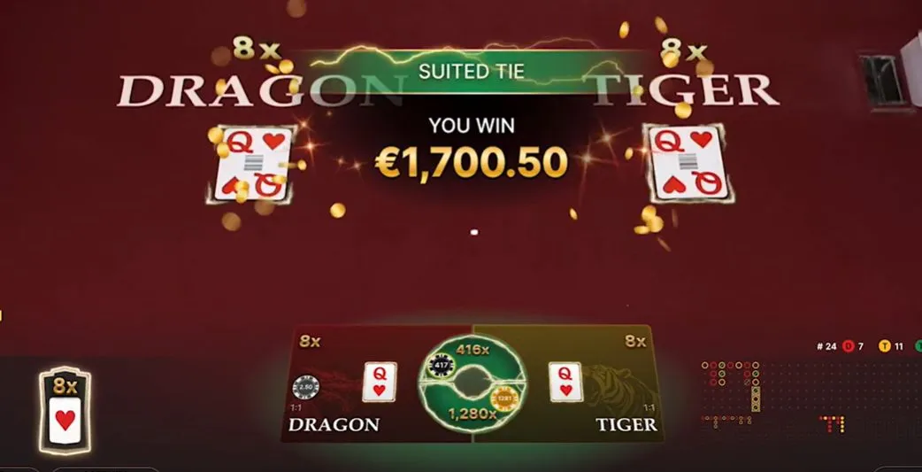Lightning Dragon Tiger 比較