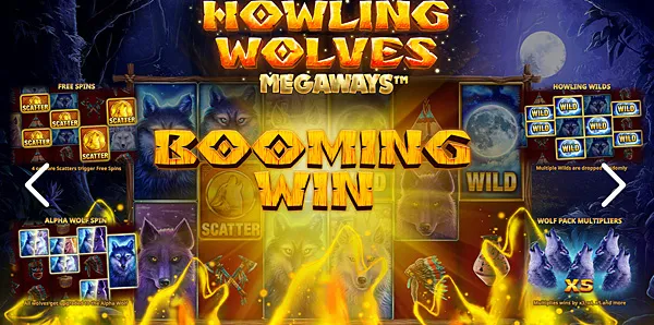 Booming Games Howling Wolves Megaways