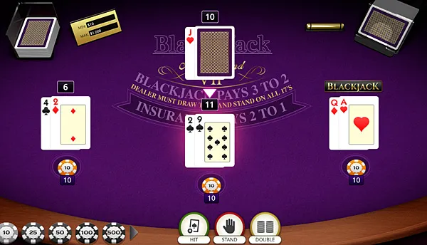 iSoftBet ブラックジャック
