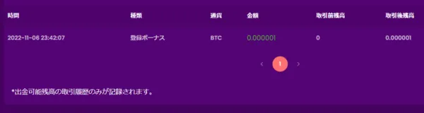 ステップ4:登録ボーナスの自動付与