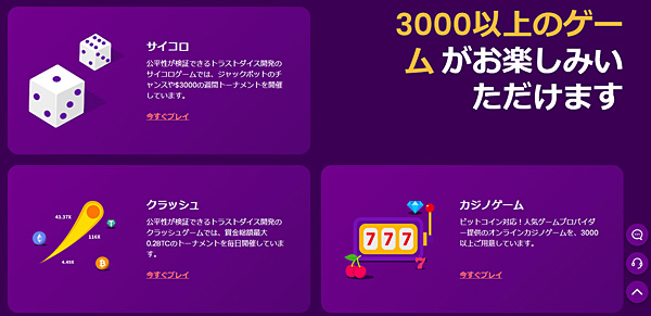 トラストダイスの独自ゲーム